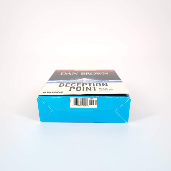 Deception Point AUDIO BOOK Novel by Dan Brown - 15 Compact Discs / CDs - GUC - Picture 4 of 15